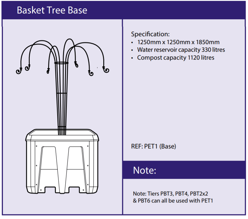 Basket Tree Base