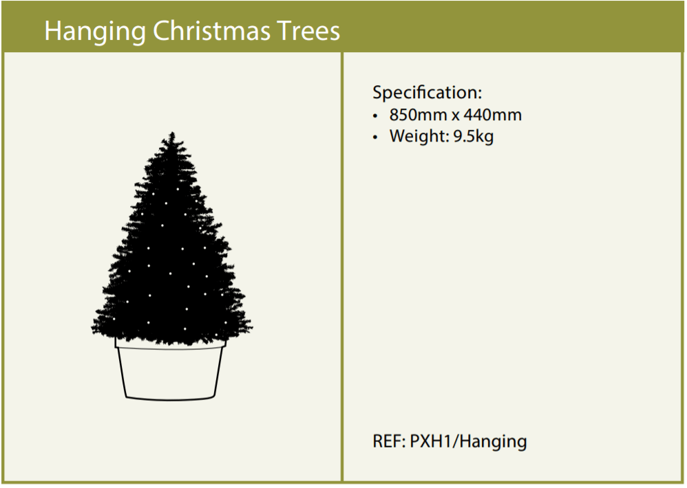 Hanging Christmas Tree